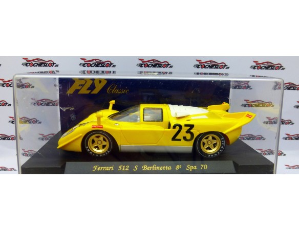 FERRARI 512 Berlinetta “Spa 70” AMARILLO REF.C22 FLY