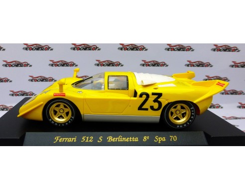 FERRARI 512 Berlinetta “Spa 70” AMARILLO REF.C22 FLY