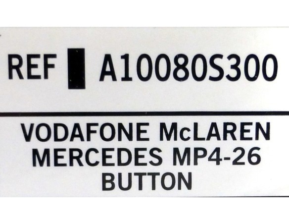 VODAFONE MCLAREN MERCEDES MP4-26 BUTTON,REF.A10080S300.EDUCA