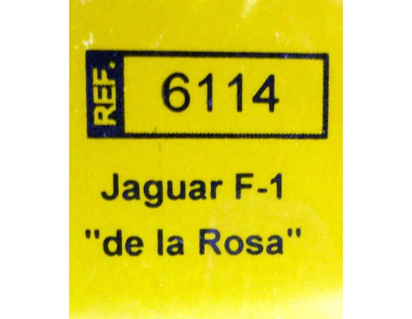 JAGUAR F1 DE LA ROSA HSBC VERDE REF.6114 TECNITOYS
