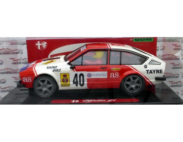 ALFA ROMEO ALFETA GTV6 2.5 JARAMA 1985 CARLOS SAINZ-JESUS DIEZ REF.1008 GOM