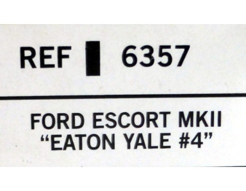 FORD ESCORT MKII EATON YALE REF 6357 TECNITOYS