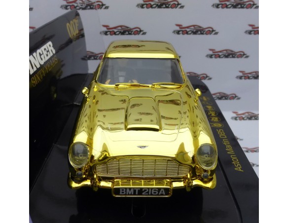 James Bond Aston Martin DB5  Goldfinger - 60th Anniversary Gold Edition  REF: H4550A  SUPERSLOT