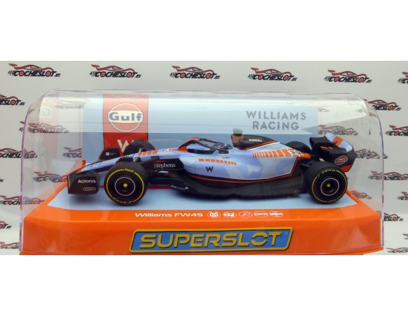 Williams FW45  Alex Albon - Gulf Edition REF: H4559 SUPERSLOT