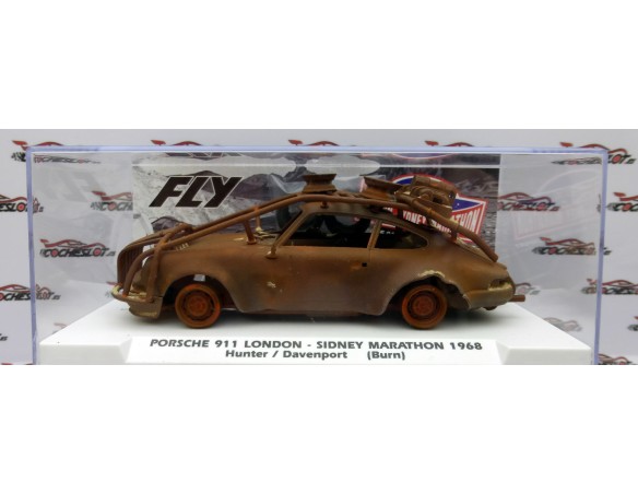 PORSCHE 911 LONDON-SIDNEY MARATHON 1968 BURN REF.E2085 FLY