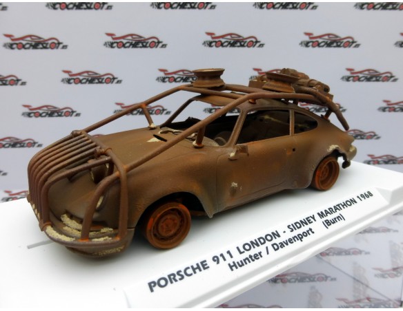 PORSCHE 911 LONDON-SIDNEY MARATHON 1968 BURN REF.E2085 FLY