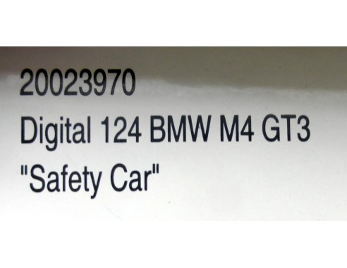 BMW M4 GT3 "coche de seguridad"  REF.23970 CARRERA DIGITAL 1/24