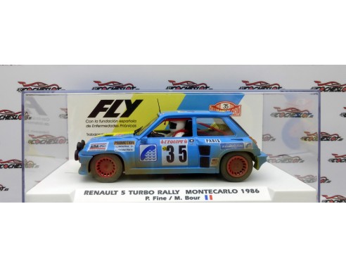 RENAULT 5 TURBO RALLY MONTECARLO 1986 SUCIO REF.E2098AR FLY