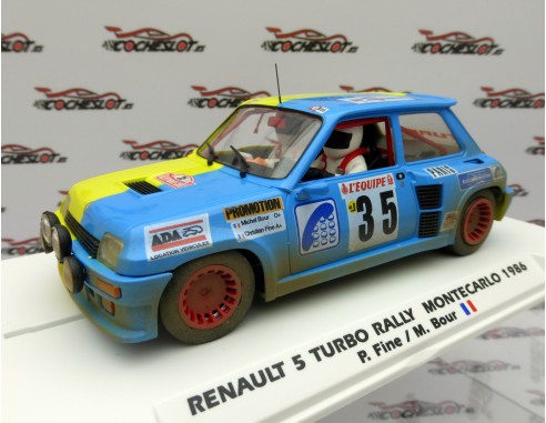 RENAULT 5 TURBO RALLY MONTECARLO 1986 SUCIO REF.E2098AR FLY