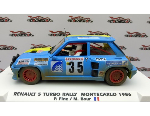 RENAULT 5 TURBO RALLY MONTECARLO 1986 SUCIO REF.E2098AR FLY