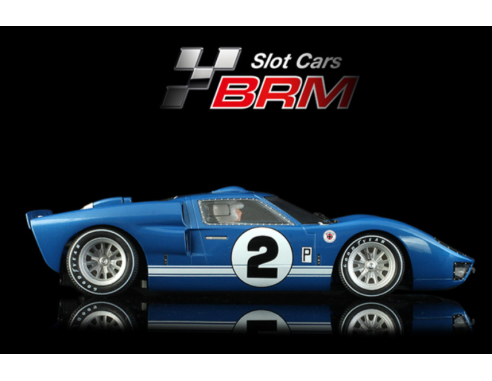 Ford GT40 MKII nº2 - Shelby American Team 12H. Sebring 1966 REF.168 BRM