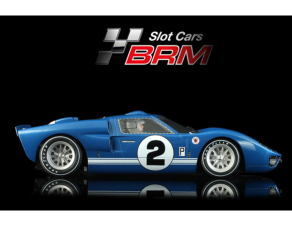 Ford GT40 MKII nº2 - Shelby American Team 12H. Sebring 1966 REF.168 BRM