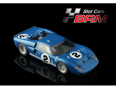 Ford GT40 MKII nº2 - Shelby American Team 12H. Sebring 1966 REF.168 BRM