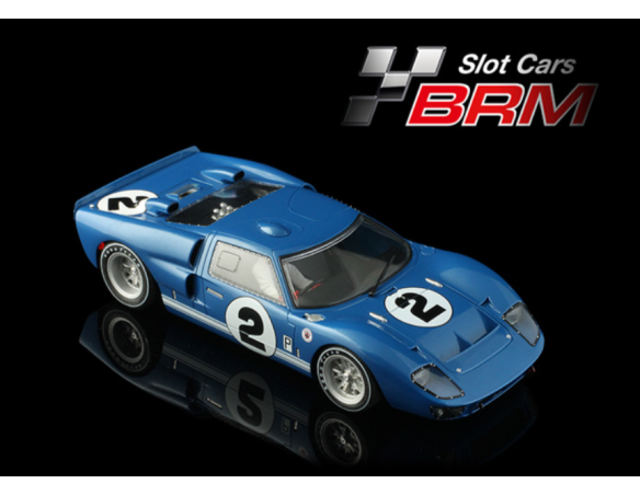 Ford GT40 MKII nº2 - Shelby American Team 12H. Sebring 1966 REF.168 BRM