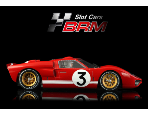 Ford GT40 MKII Nº3 - Shelby American Team 24H. Le Mans 1966 REF.166 BRM