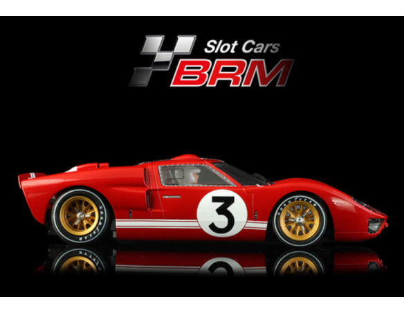 Ford GT40 MKII Nº3 - Shelby American Team 24H. Le Mans 1966 REF.166 BRM