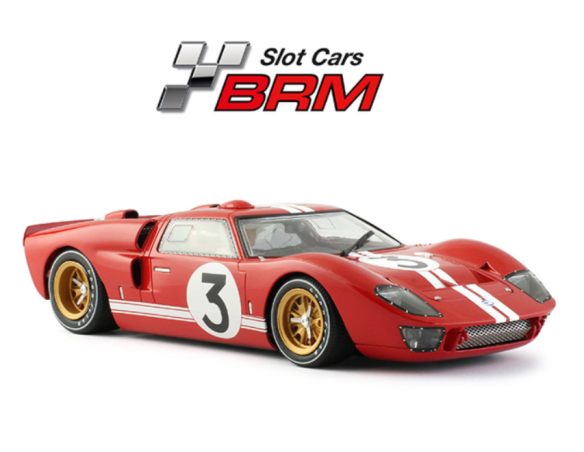 Ford GT40 MKII Nº3 - Shelby American Team 24H. Le Mans 1966 REF.166 BRM