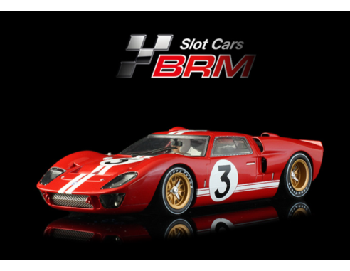 Ford GT40 MKII Nº3 - Shelby American Team 24H. Le Mans 1966 REF.166 BRM