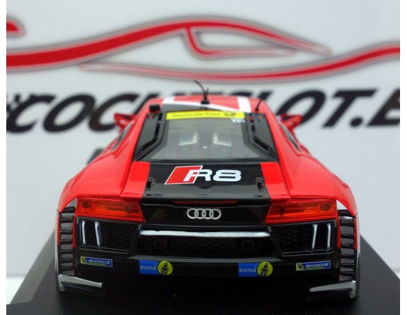 CARROCERIA ROJA AUDI R8 LMS + .ALERON GOMA  SCALEAUTO