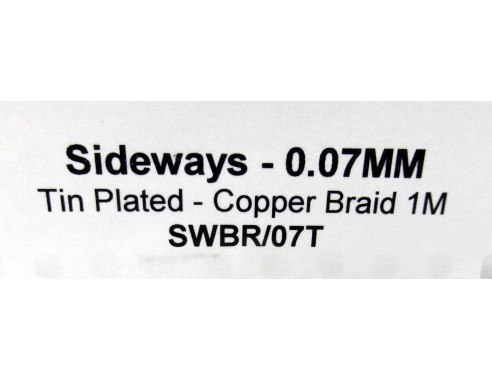 ROLLO TRENCILLA 1M 0.07MM PLATEADA REF.SWBR/07T SIDEWAYS