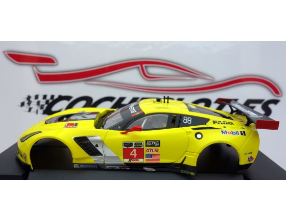 CARROCERIA CORVETTE C7R Nº 4 SCALEAUTO