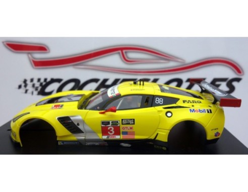 CARROCERIA CORVETTE C7R Nº 3 SCALEAUTO