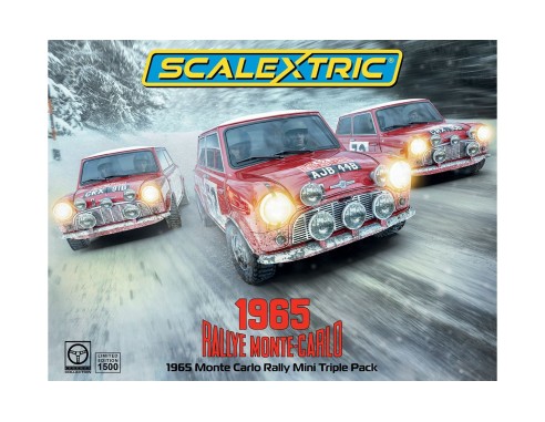 MINI TRIPLE PACK RALLY MONTE CARLO 1965 REF.H4488A SUPERSLOT