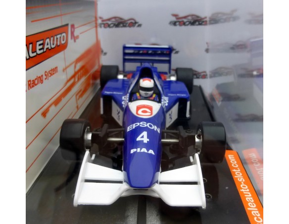 FORMULA 90-97 1990 Nº4 BLUE-WHITE TFO19 REF.SC6267 SCALEAUTO