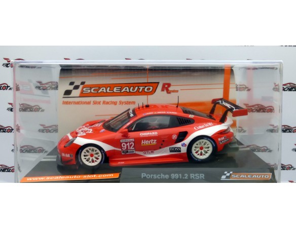 PORSCHE 991 2 RSR GT3 IMSA 2019 Nº912 R-CHASIS REF.SC6302R SCALEAUTO