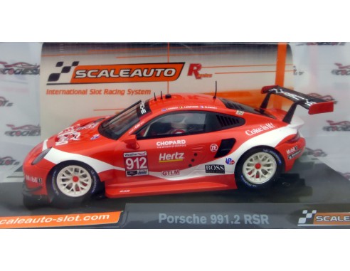 PORSCHE 991 2 RSR GT3 IMSA 2019 Nº912 R-CHASIS REF.SC6302R SCALEAUTO