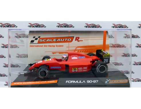FORMULA 90-97 ROJO 1991 Nº28 MORRO BAJO REF.SC6310 SCALEAUTO