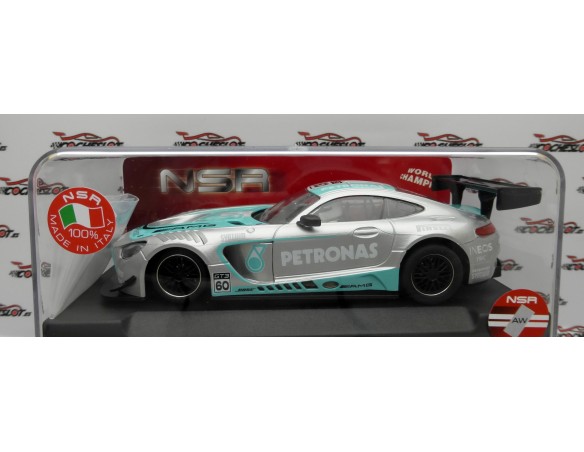 MERCEDES AMG GT3 EVO PETRONAS SILVER Nº60 REF.0360 NSR