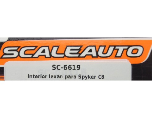 INTERIOR LEXAN PARA SPYKER C8 REF.SC6619 SCALEAUTO