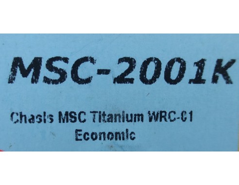 CHASIS TITANIUM WRC-1 ECONOMIC REF.2001K MSC
