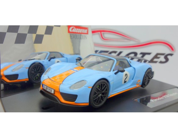 PORSCHE 918 SPYDER GULF REF.20027549 CARRERA