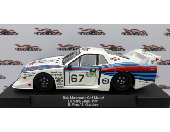 BETA MONTECARLO GR.5 MARTINI LE MANS 24HRS 1981 REF.SW22 SIDEWAYS