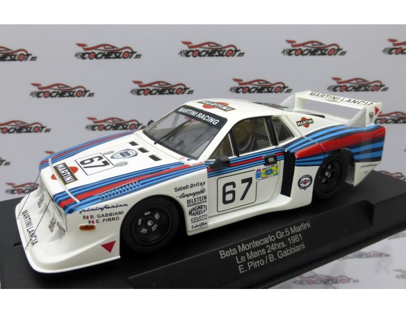 BETA MONTECARLO GR.5 MARTINI LE MANS 24HRS 1981 REF.SW22 SIDEWAYS