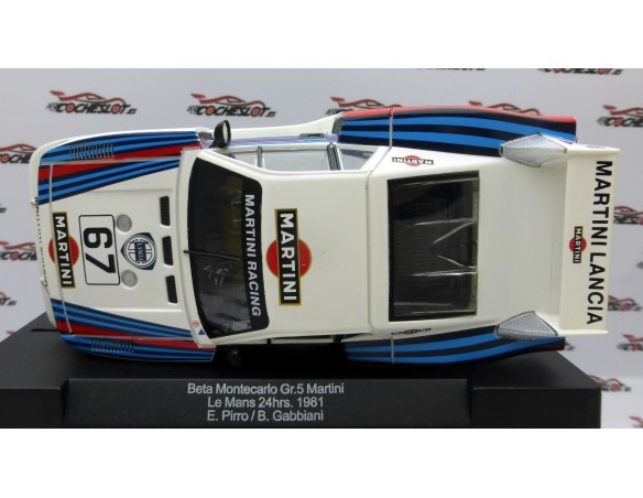 BETA MONTECARLO GR.5 MARTINI LE MANS 24HRS 1981 REF.SW22 SIDEWAYS
