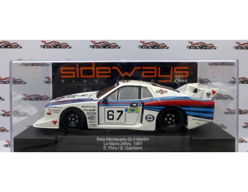 BETA MONTECARLO GR.5 MARTINI LE MANS 24HRS 1981 REF.SW22 SIDEWAYS