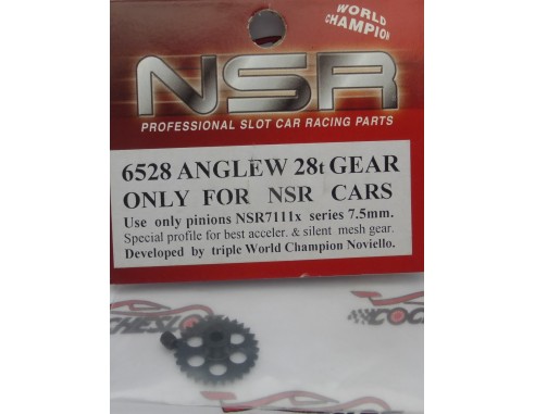CORONA ANGULAR 28T SOLO PARA COCHES NSR REF.6528 NSR