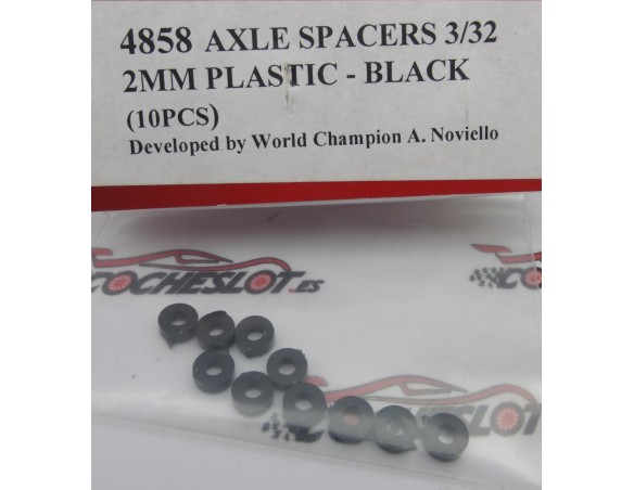 SEPARADORES PLASTICOS 2MM PARA EJE 3/32 REF.4858 NSR