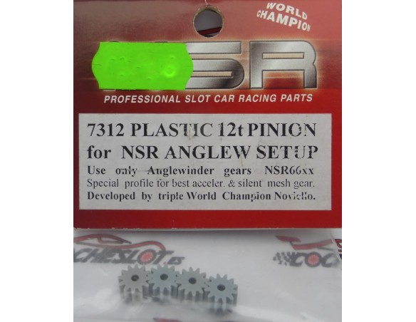 PIÑON 12D. 7.5 MM PLASTICO REF.7312 NSR