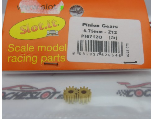PIÑONES 6.75MM X 12 DIENTES  REF.PI67120 SLOT.IT