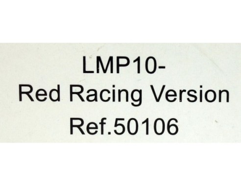 AUDI R10 LMP  RED RACING VERSION REF.50106 AVANT SLOT