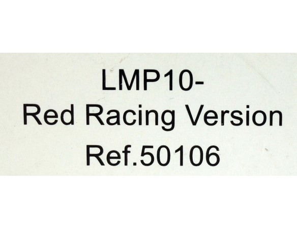 AUDI R10 LMP  RED RACING VERSION REF.50106 AVANT SLOT