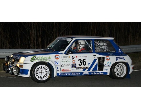 Renault 5 GT Turbo Rally de España Histórico 2012 - P. Biedma / A. G. Rivera REF.E2091  LIMPIO FLY
