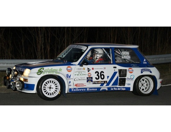 Renault 5 GT Turbo Rally de España Histórico 2012 - P. Biedma / A. G. Rivera REF.E2091  LIMPIO FLY