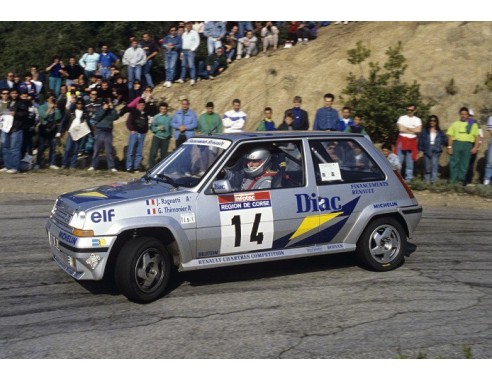 Renault 5 GT Turbo Rally Tour de Corse 1990 - J. Ragnotti / G. Thimonier REF.A2061 FLY