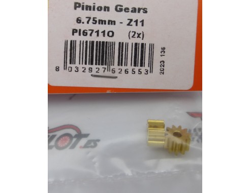 PIÑONES 6.75MM Z11 REF.PI67110 SLOT.IT