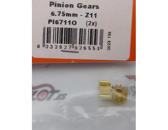 PIÑONES 6.75MM Z11 REF.PI67110 SLOT.IT